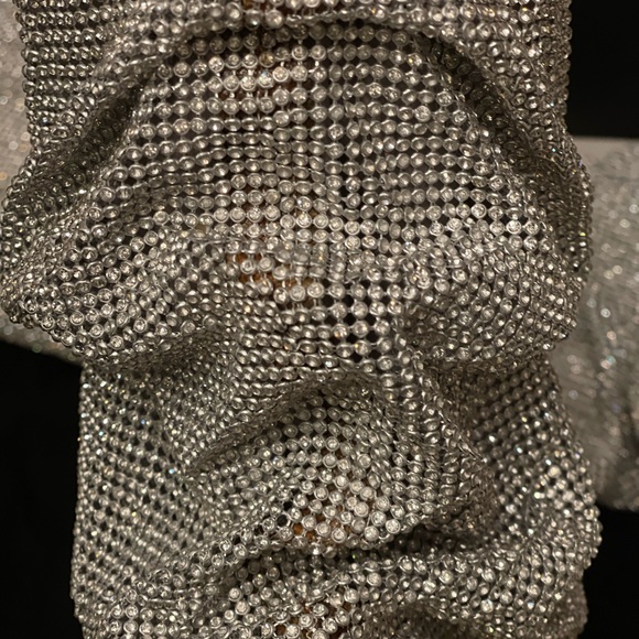 Embellished Rhinestone Crystal Covered Knee High (New with Defects) - Picture 8 of 14